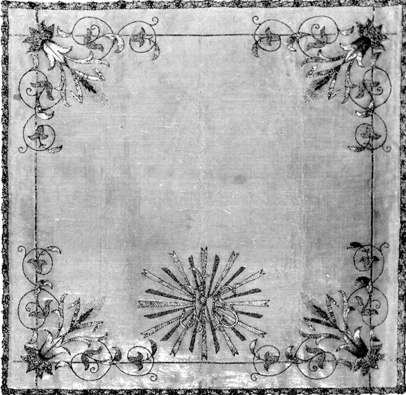 velo di calice - manifattura romana (fine/inizio secc. XIX/ XX)