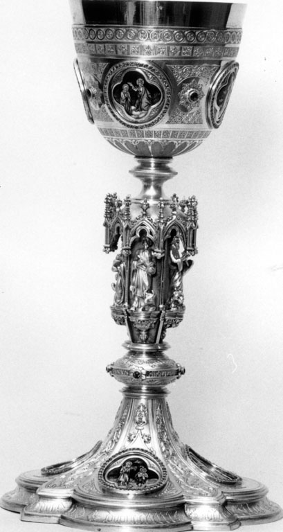 calice - produzione francese (primo quarto sec. XX)