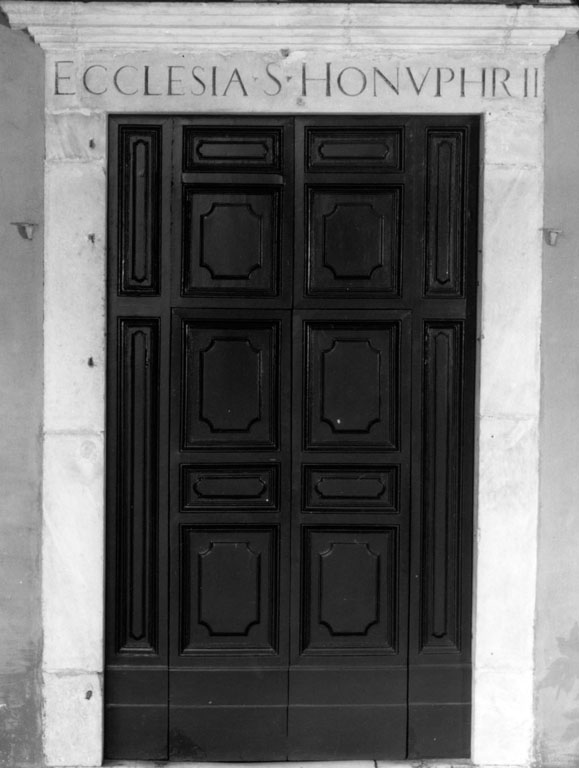 portale - ambito romano (metà sec. XV)