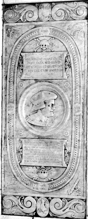 Ritratto di Francesco di Buglione (rilievo) - ambito romano (sec. XVI)