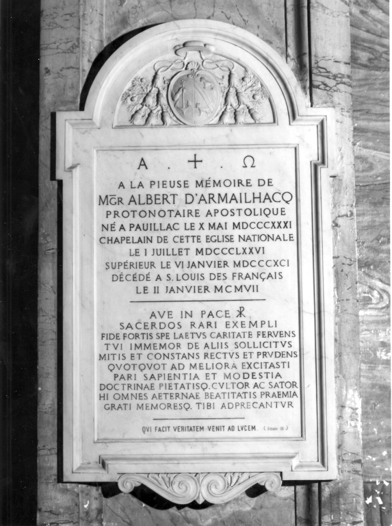 monumento - ambito francese (sec. XX)