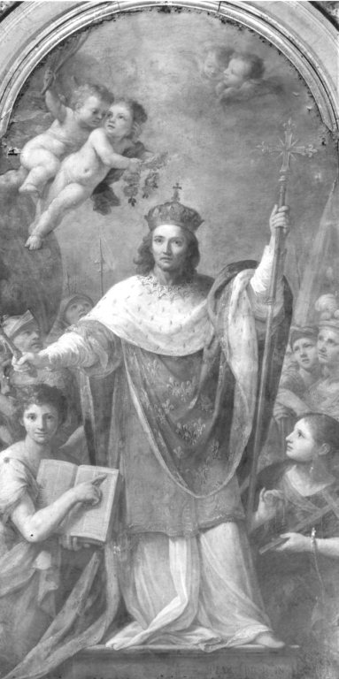 S. Luigi IX (dipinto) di Bricci Plautilla (seconda metà sec. XVII)