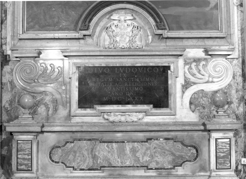 lapide - ambito francese (sec. XVII)