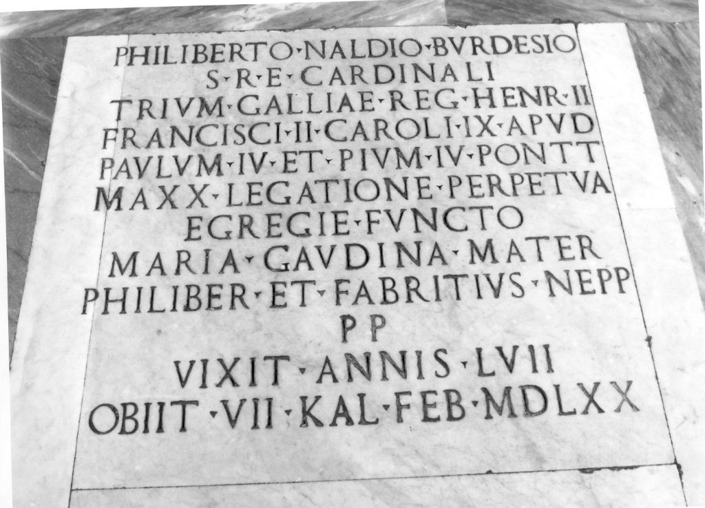 lapide - ambito romano (sec. XVI)
