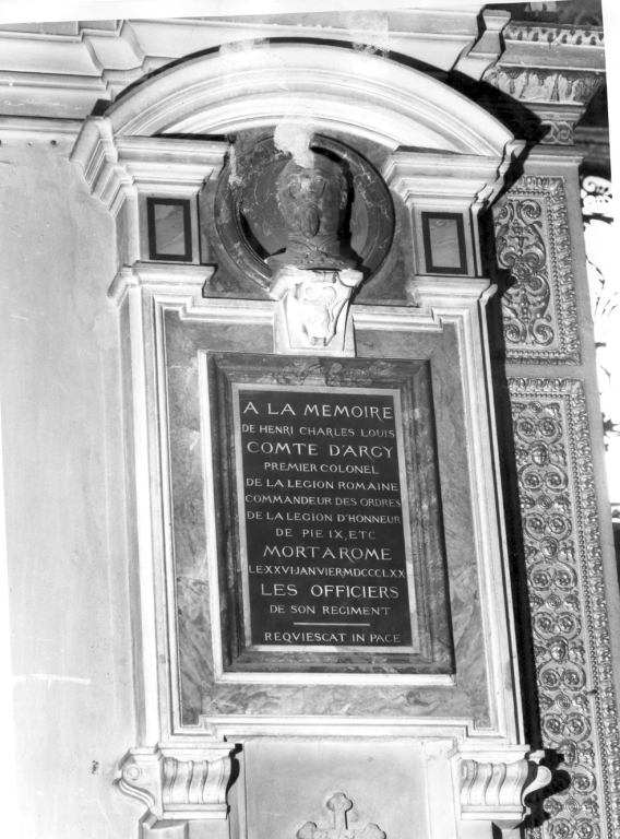 Ritratto di Henry Charles Louis d'Argy (busto) - ambito francese (sec. XIX)