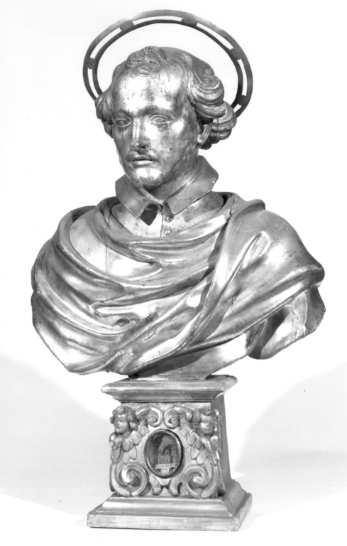 S. Ivo (reliquiario - a busto) - ambito romano (prima metà sec. XVIII)
