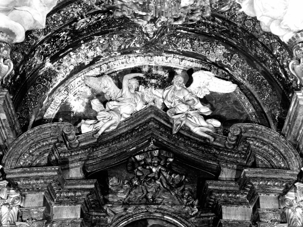 angeli (gruppo scultoreo) di Rusconi Sassi Ludovico (sec. XVIII)