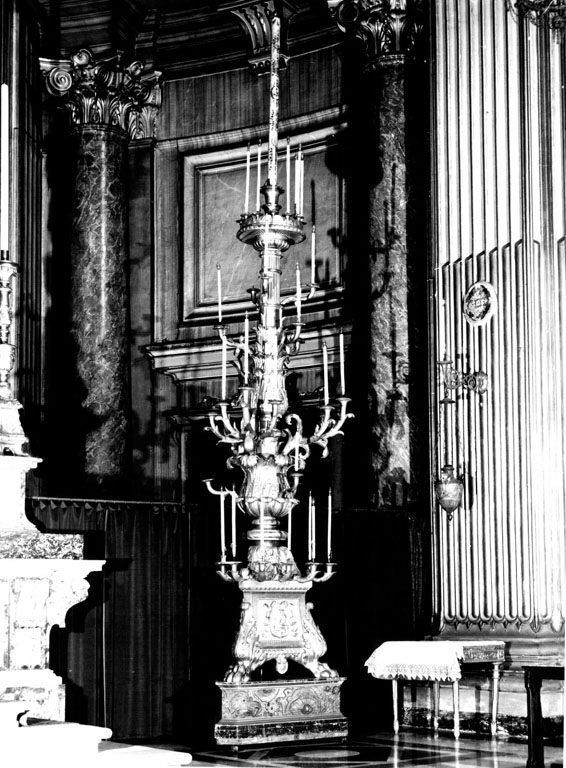 candelabro, serie di Seri Luca (sec. XIX)