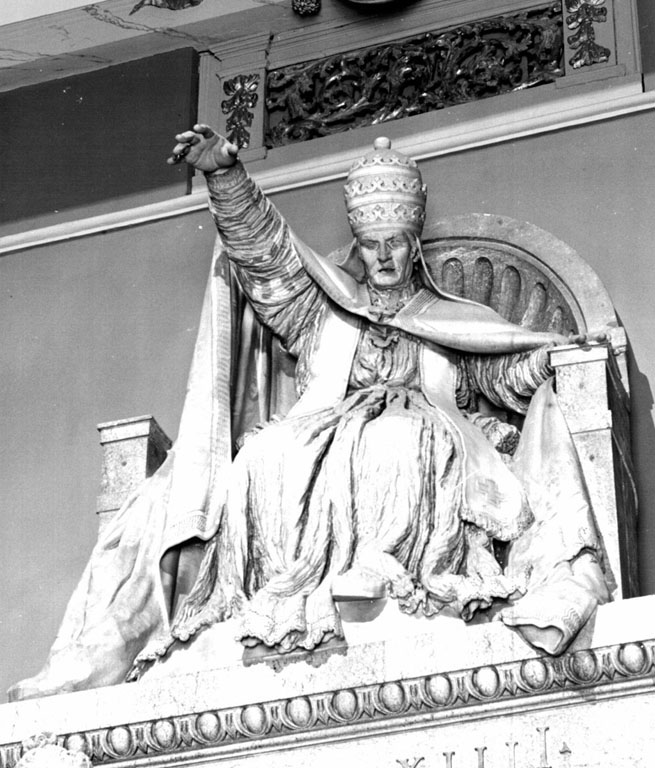 papa Clemente XIV (statua) di Canova Antonio (sec. XVIII)