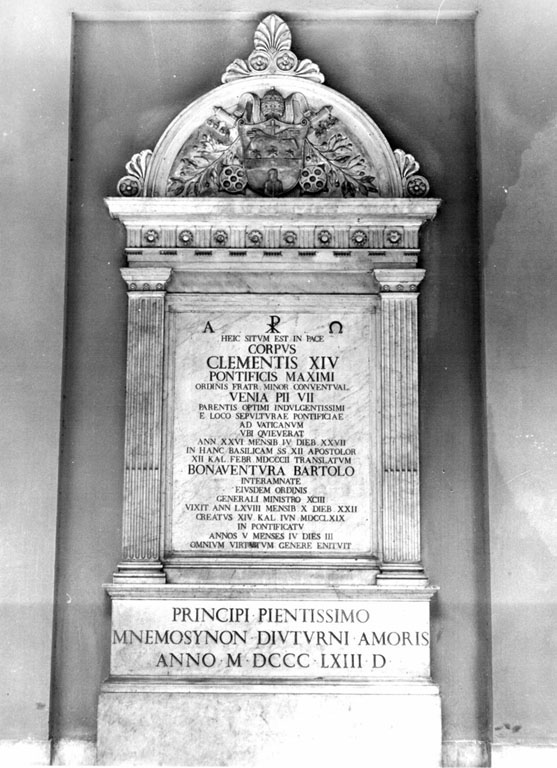monumento funebre - ambito romano (sec. XIX)