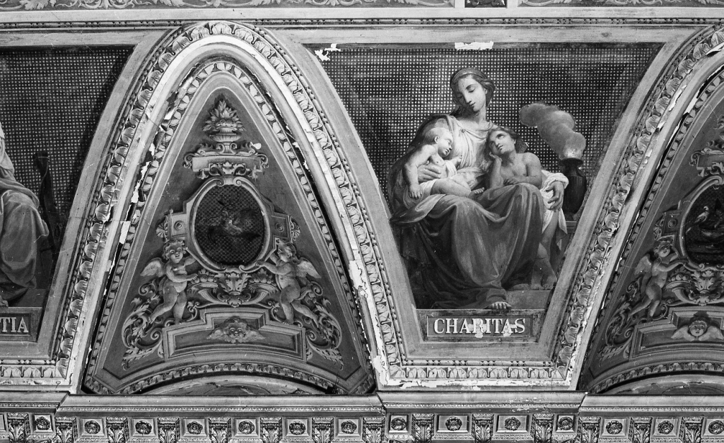 Carità (dipinto) di Gagliardi Giovanni, Morlacchi Alessio (sec. XIX)