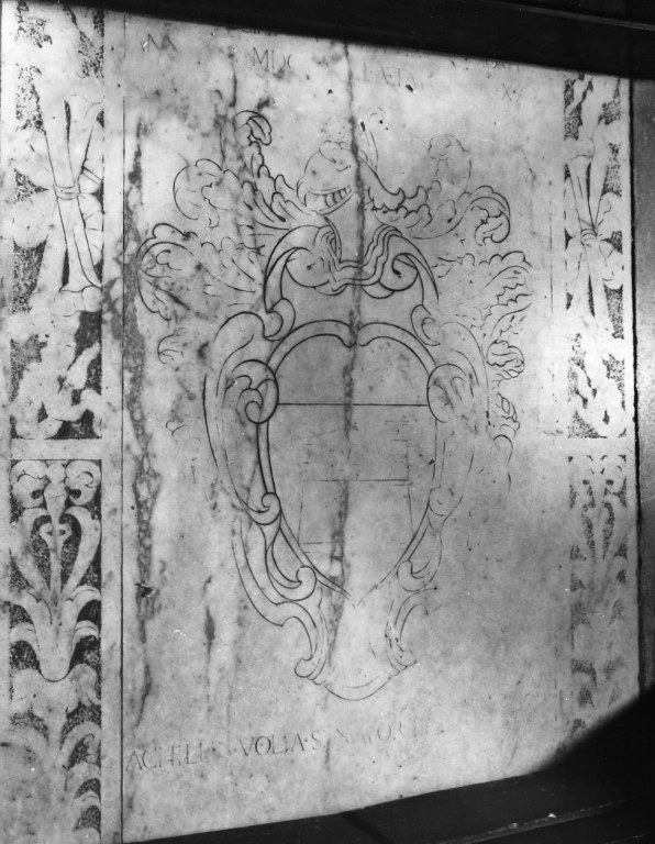 lapide tombale - ambito romano (sec. XVII)