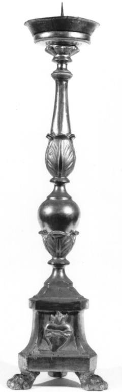 candeliere - ambito romano (fine sec. XVIII)