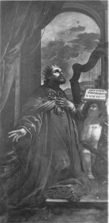re Davide (dipinto) di Ghezzi Giuseppe (ultimo quarto sec. XVII)