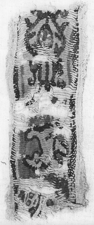 tessuto, frammento - ambito copto (secc. V/ VI)