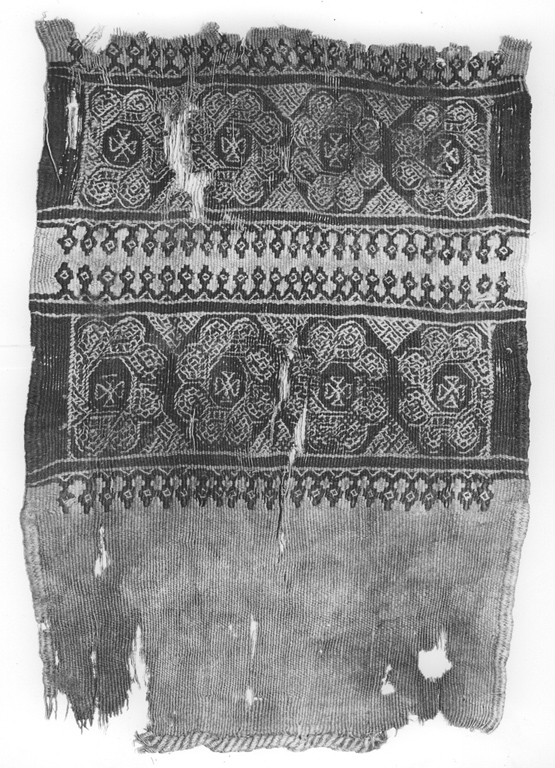 tessuto, frammento - ambito copto (secc. VIII/ IX)