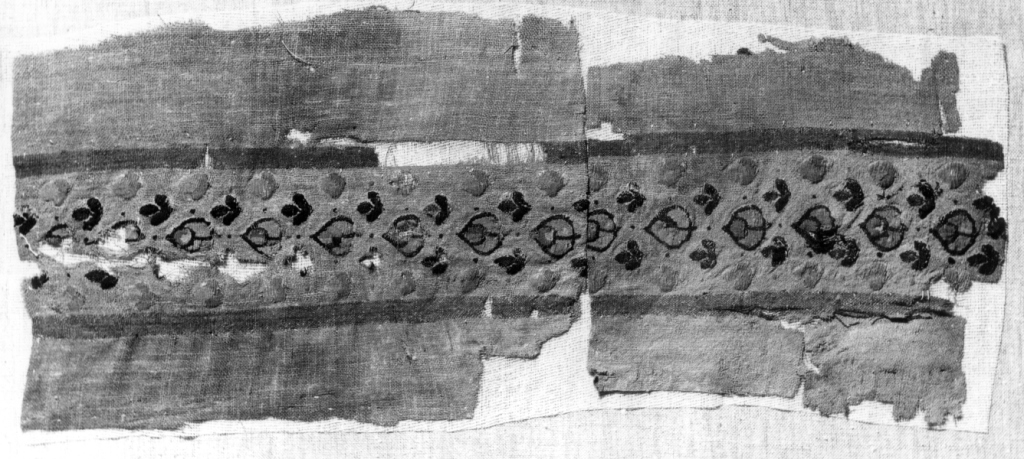 tessuto, frammento - ambito arabo (secc. VIII/ X)