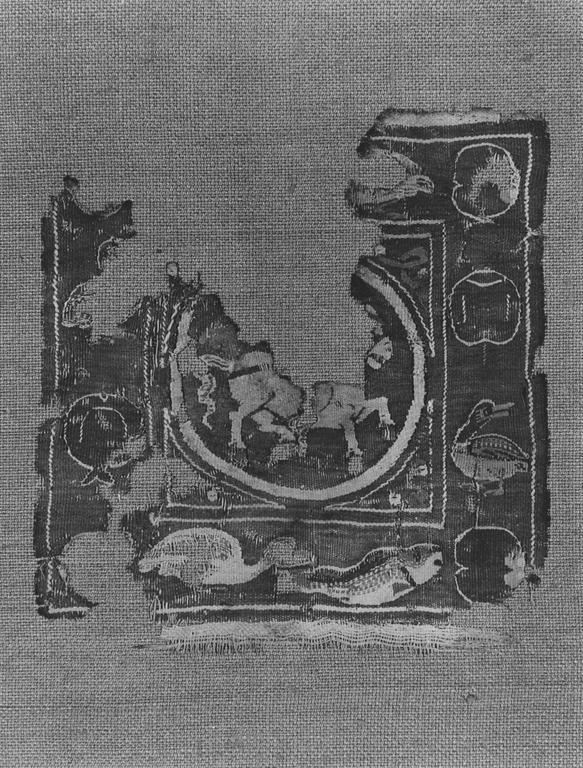 tabula, frammento - ambito copto (secc. III/ IV)