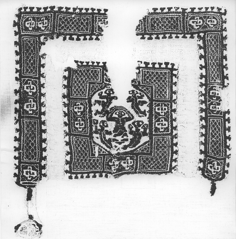 tessuto, frammento - ambito copto (sec. VI)