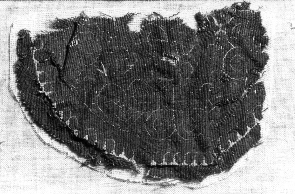 orbicolo, frammento - ambito copto (secc. IV/ V)