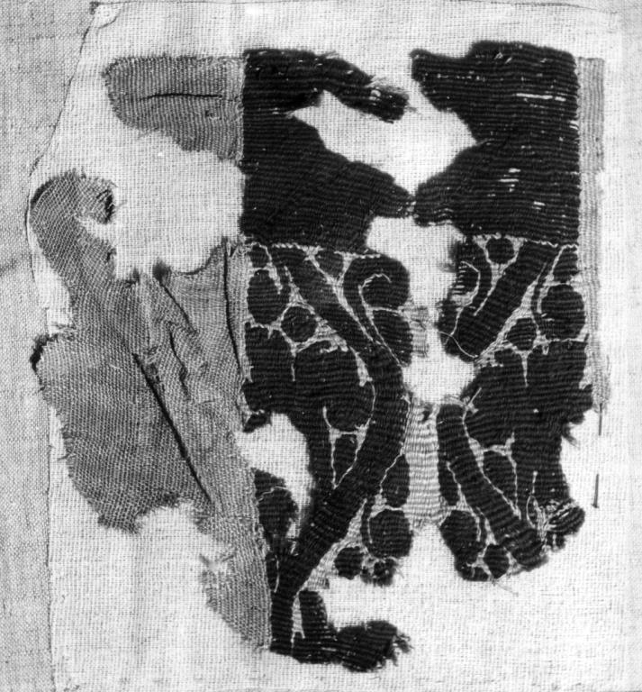 orbicolo, frammento - ambito copto (sec. V)