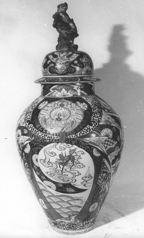 coperchio - ambito giapponese, manifattura di Arita (sec. XVIII)