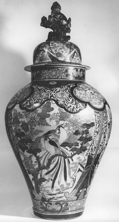 coperchio - ambito giapponese, manifattura di Arita (sec. XVIII)