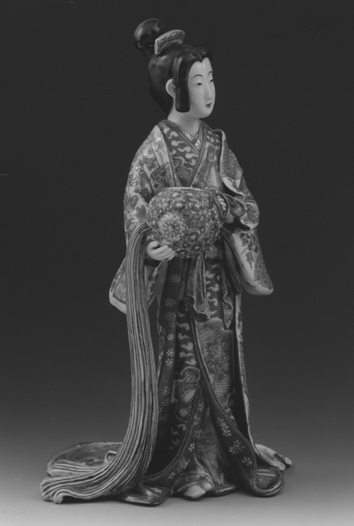 statuetta - ambito giapponese, manifattura Arita (Imari) (seconda metà sec. XIX)