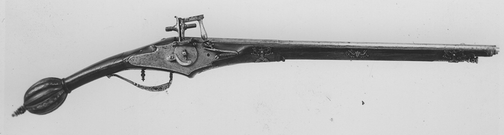 pistola - a ruota - ambito dell'Europa occidentale (sec. XVII)
