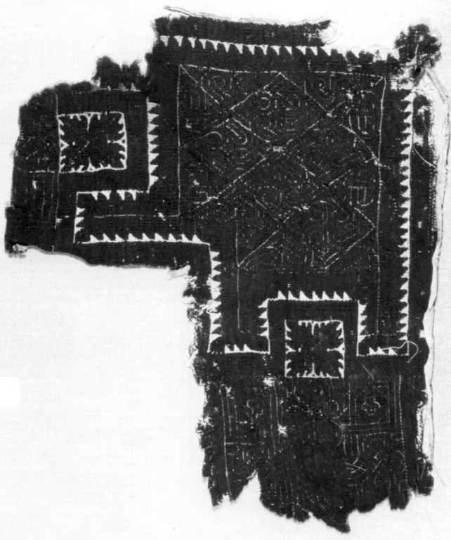 tessuto, frammento - ambito copto (secc. IV/ V)