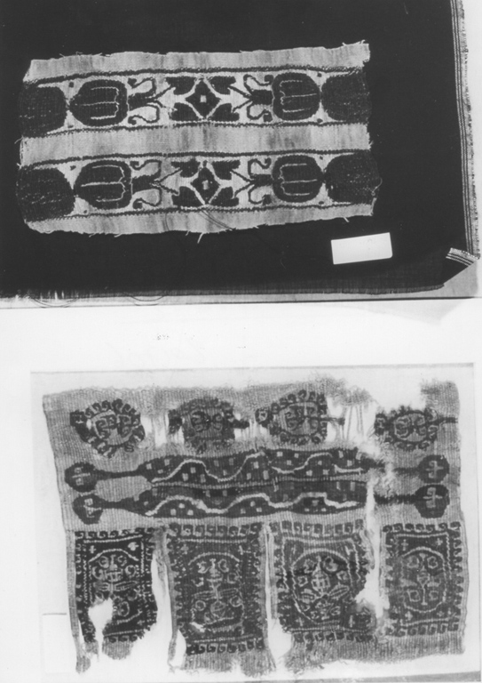 tessuto, frammento - ambito copto (secc. IV/ V)