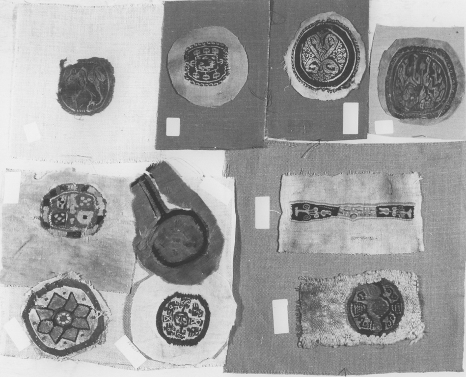 tessuto, frammento - ambito copto (secc. VI/ IX)