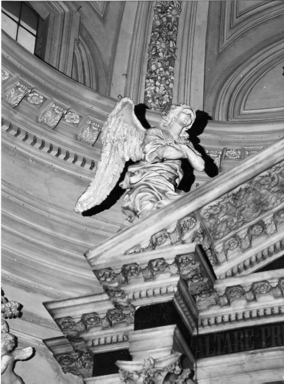 angelo (scultura) di Carcani Filippo (sec. XVII)