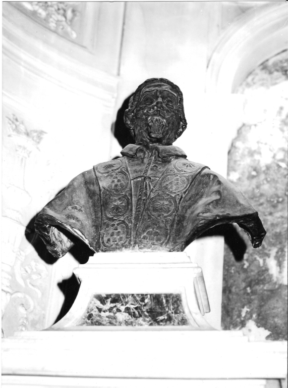busto ritratto di papa Alessandro VII Chigi (scultura) - ambito romano (sec. XVII)