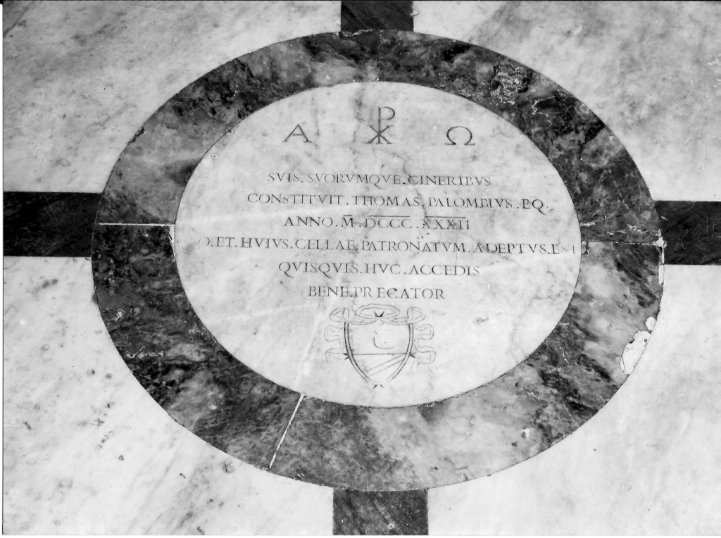 lapide documentaria - ambito romano (sec. XIX)