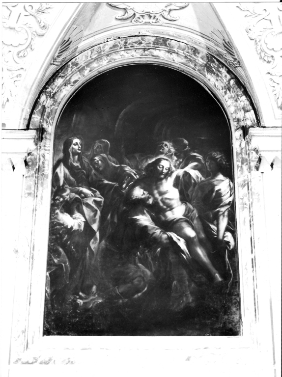 deposizione (dipinto) di Puccini Biagio (sec. XVIII)