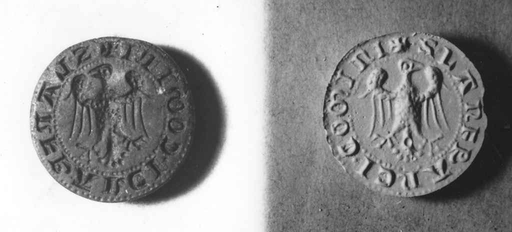 sigillo - ambito italiano (secc. XIII/ XVI)