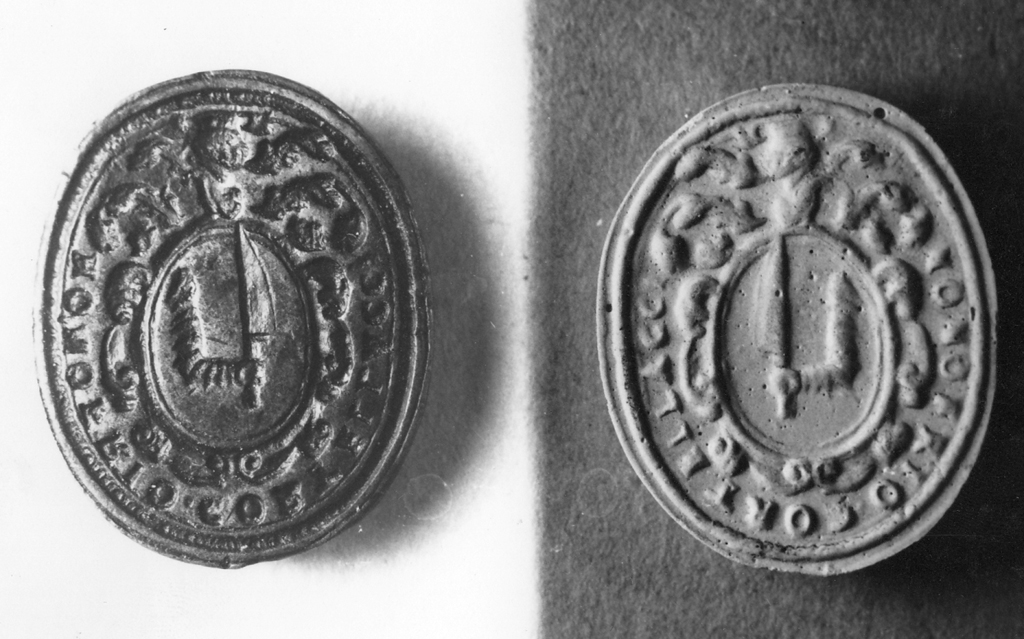 sigillo - ambito italiano (secc. XV/ XVIII)