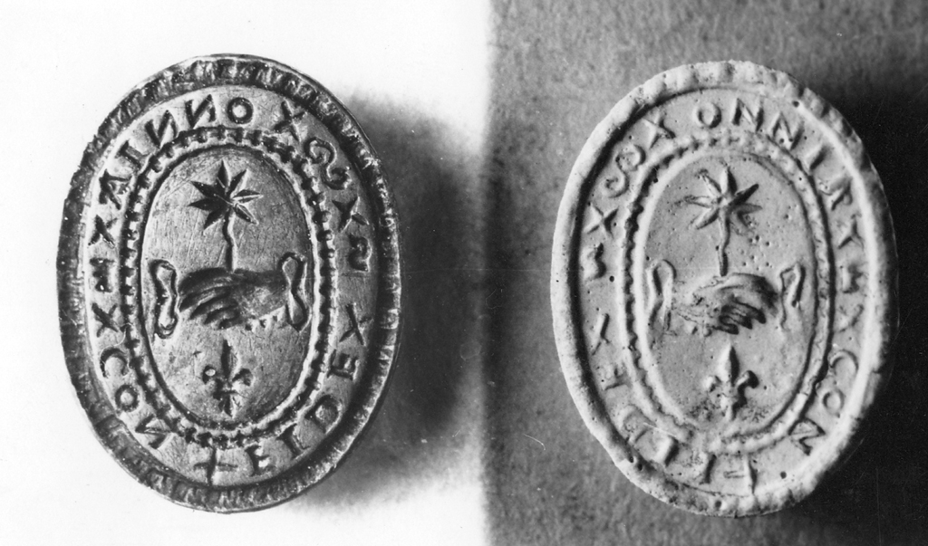 sigillo - ambito italiano (secc. XV/ XVIII)