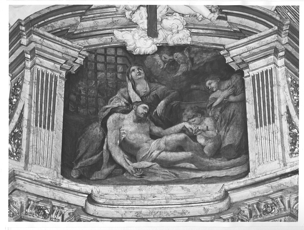 Pietà (dipinto) di Garzi Luigi (ultimo quarto sec. XVII)