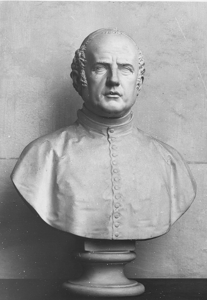 busto di Angelo Mai (scultura) di Benzoni Giovanni Maria (sec. XIX)