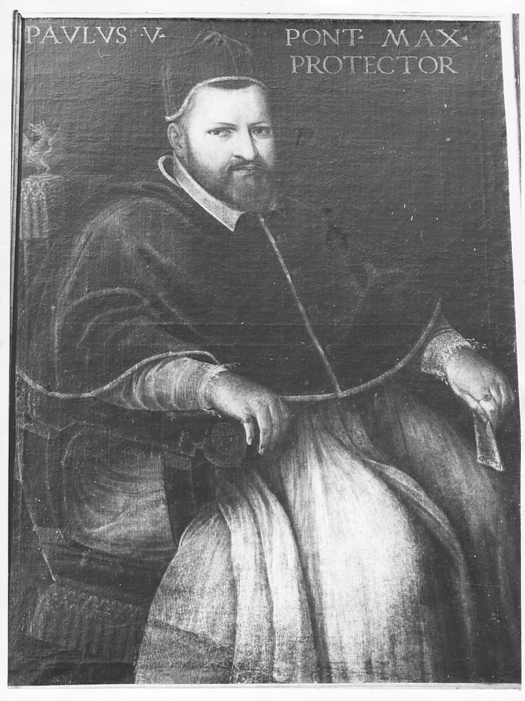 ritratto di papa Pio V (dipinto) - ambito romano (sec. XVII)