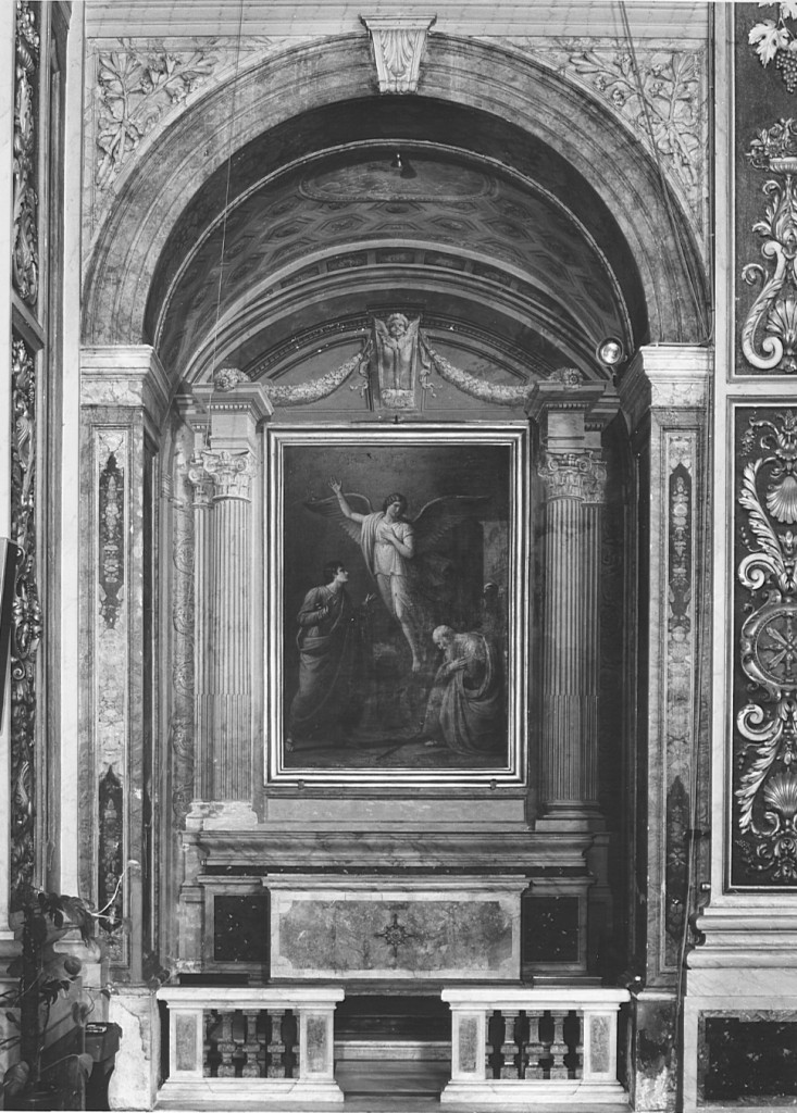 decorazione plastico-pittorica - ambito romano (sec. XIX)
