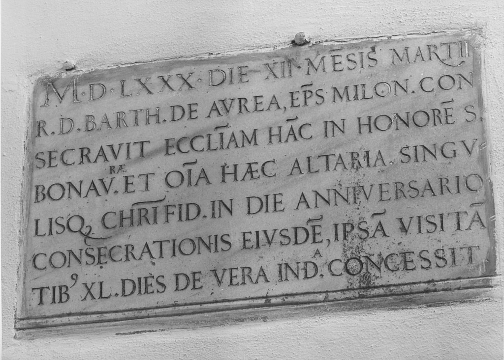 lapide commemorativa - ambito romano (sec. XVI)