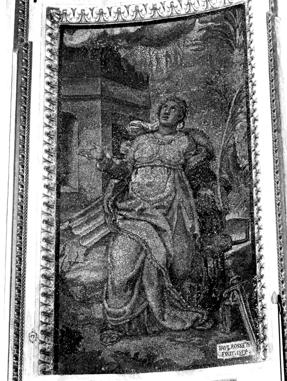decorazione musiva, ciclo di Rossetti Paolo (attribuito) (sec. XVI)