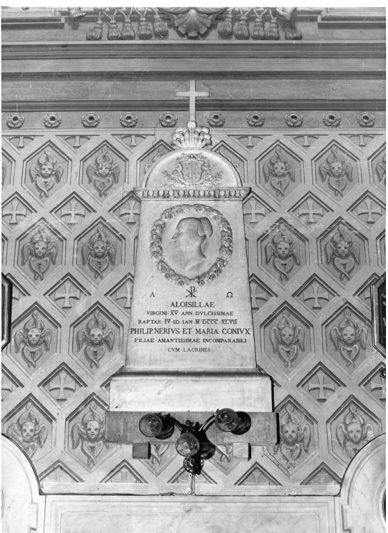 stele funeraria - ambito romano (sec. XIX)