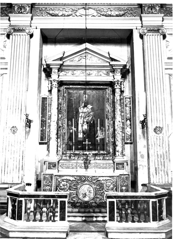 balaustrata, serie - ambito romano (sec. XIX)