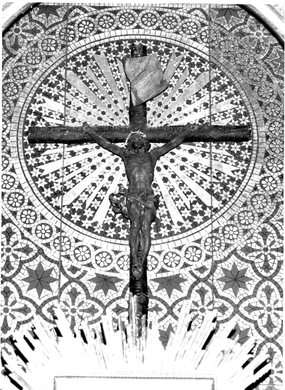 crocifisso - ambito romano (prima metà sec. XVII)