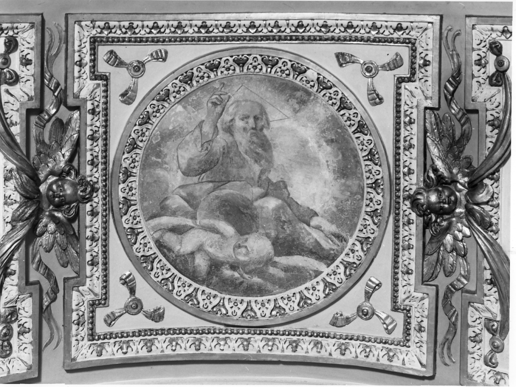 Dio Padre benedicente (dipinto) di Speranza Giovanni Battista (prima metà sec. XVII)