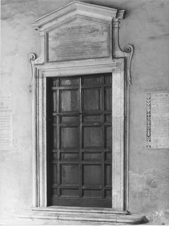 lapide commemorativa - ambito romano (sec. XVIII)